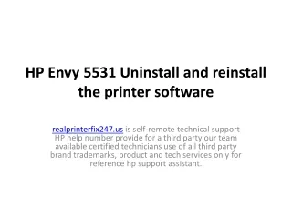 HP Printer Assistant for Windows 10