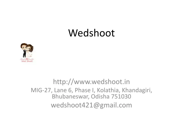 wedshoot