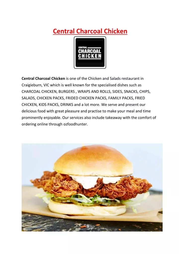central charcoal chicken