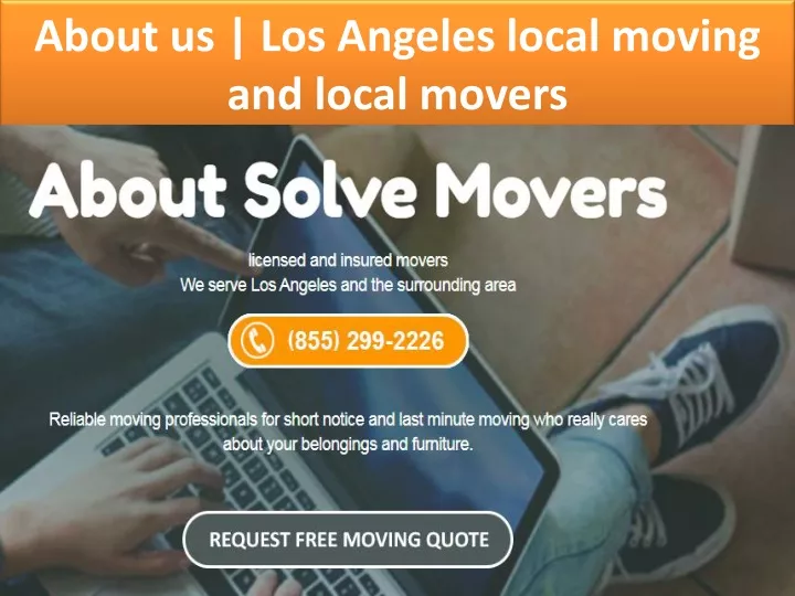 about us los angeles local moving and local movers