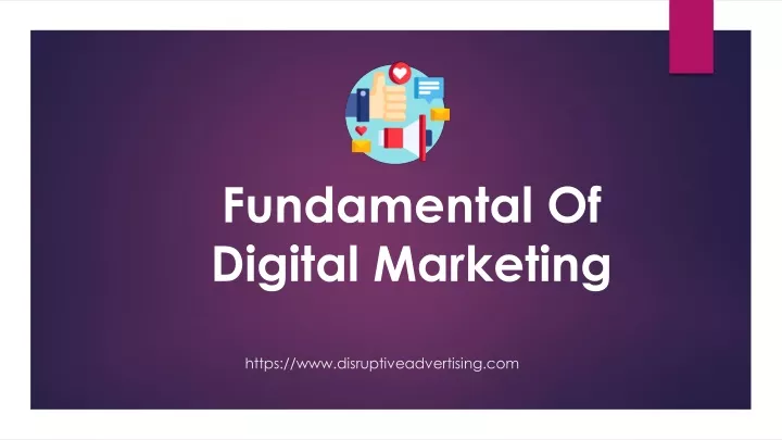 fundamental of digital marketing