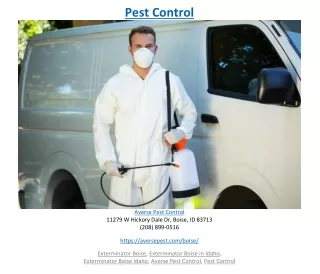 pest control