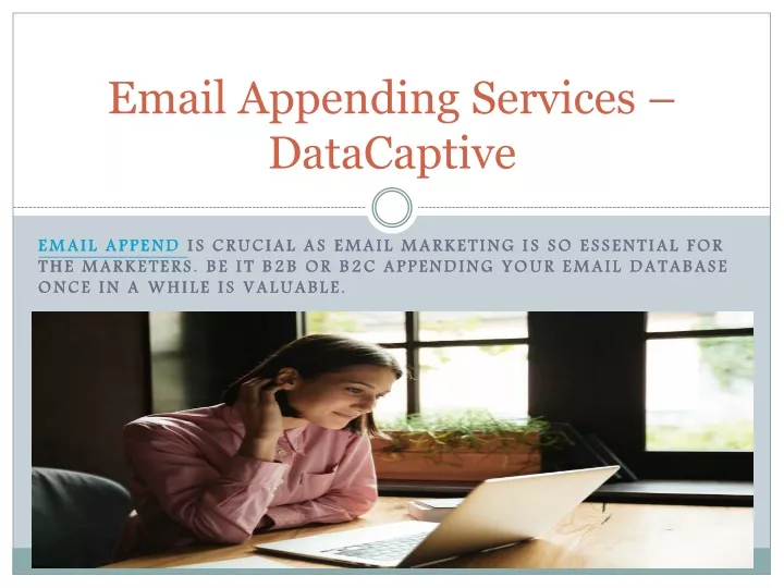 email appending services datacaptive