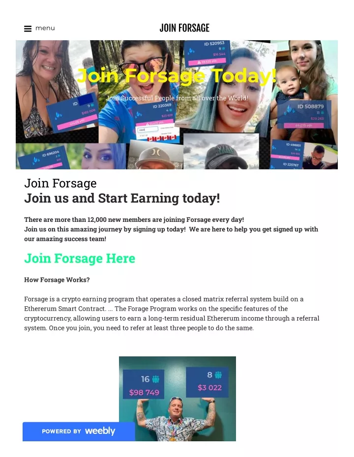 join forsage