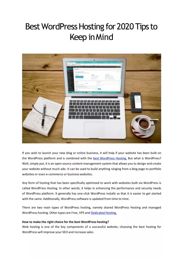 best wordpress hosting for 2020 tips to keep in mind