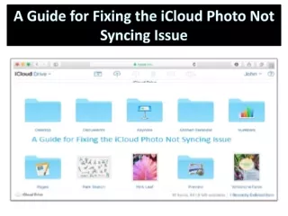 A Guide for Fixing the iCloud Photo Not Syncing Issue