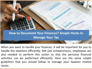 how to document your finances simple hacks