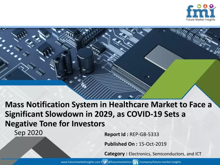 mass notification system in healthcare market