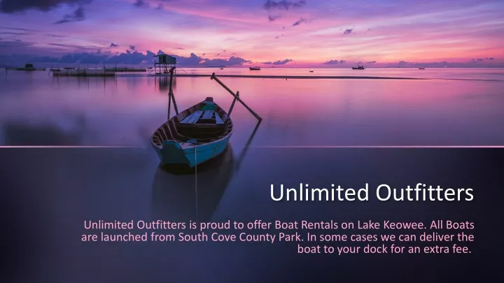 unlimited outfitters