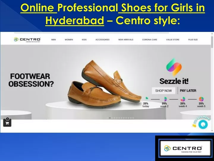 online professional shoes for girls in hyderabad centro style