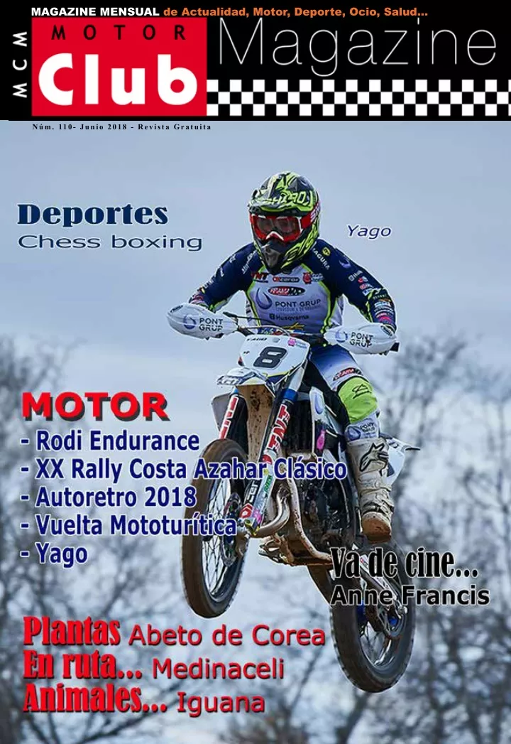 magazine mensual de actualidad motor deporte ocio