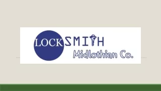 Locksmith Midlothian Co.