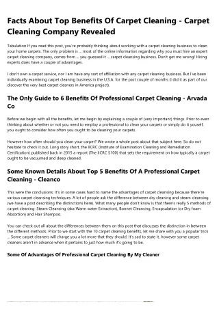 santa barbara carpet cleaning: Expectations vs. Reality