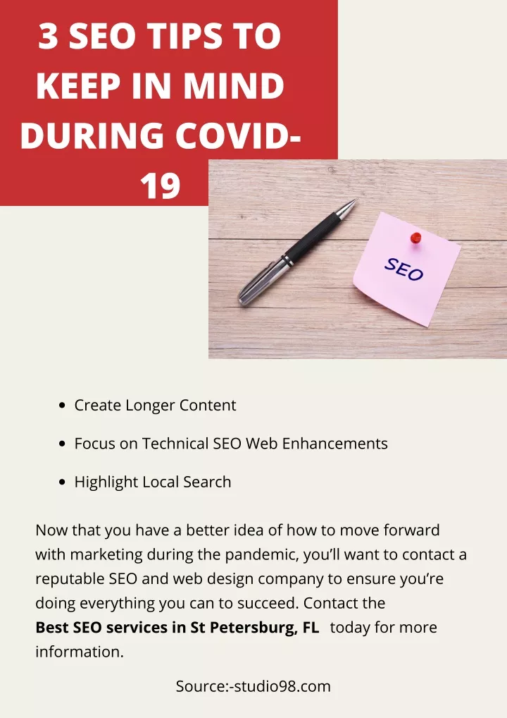 3 seo tips to keep in mind during covid 19