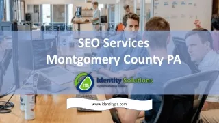 SEO Services Montgomery County PA