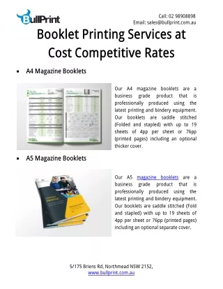 call 02 98908898 email sales@bullprint