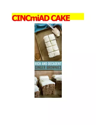 cincmiad cake