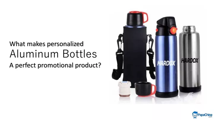 what makes personalized aluminum bottles
