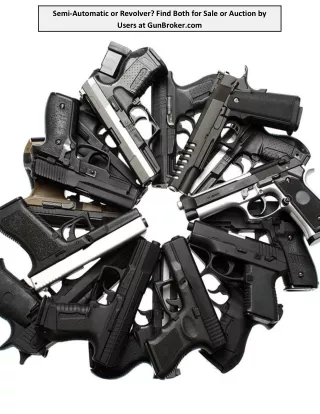 semi automatic or revolver find both for sale