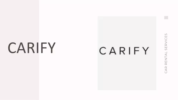 carify