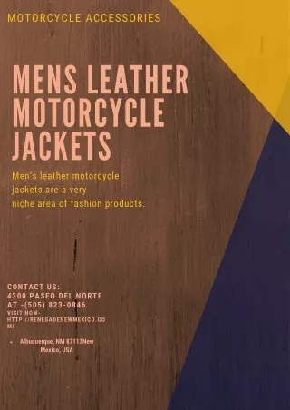motorcycle accessories