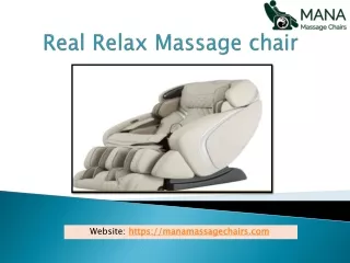 Real Relax Massage chair
