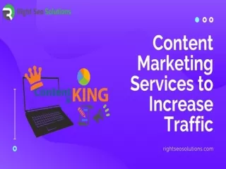 Content Marketing Services to Increase Traffic