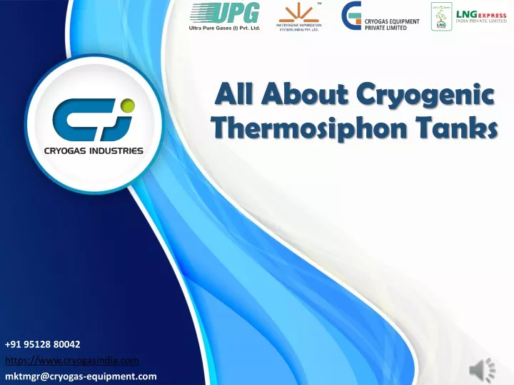 all about cryogenic thermosiphon tanks