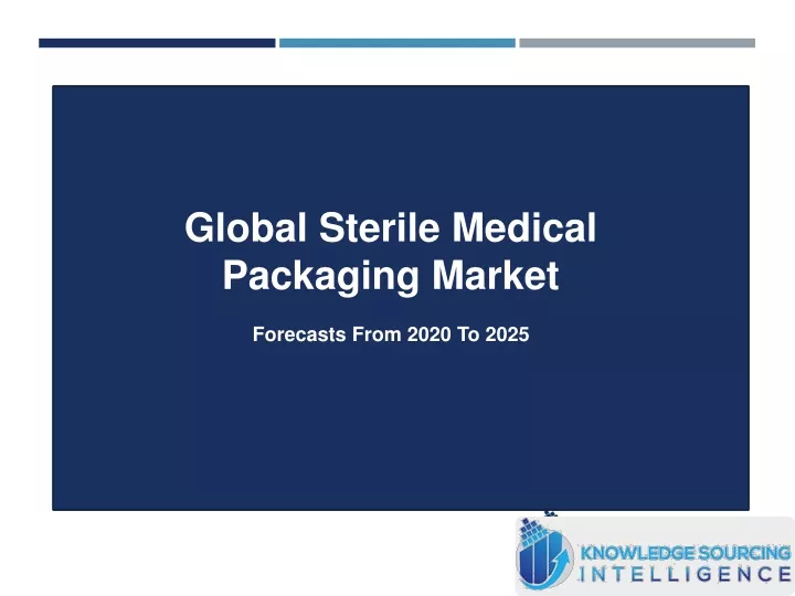 global sterile medical packaging market