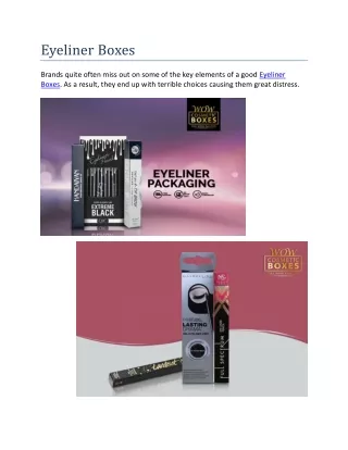 eyeliner boxes