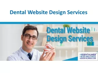 Dental Website Design Company - High Converting Dental web Designs | 18DentalWeb