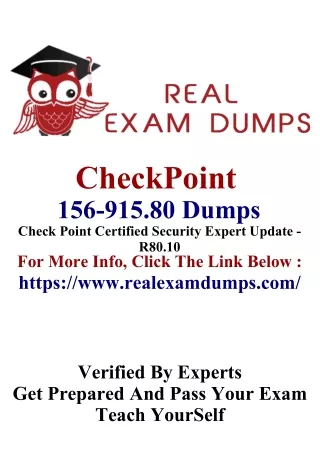 checkpoint 156 915 80 dumps check point certified