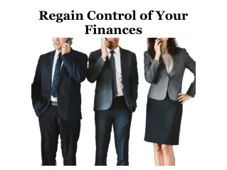 Regain Control of Your Finances
