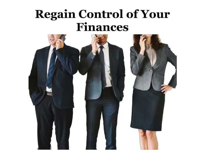 regain control of your finances