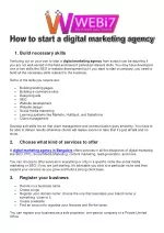 How to start a Digital Marketing agency? - slide 1
