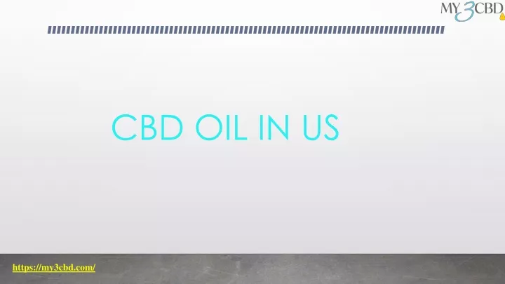 cbd oil in us