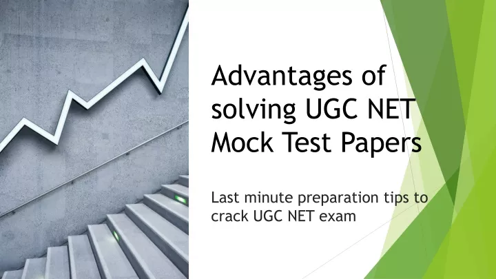 advantages of solving ugc net mock test papers