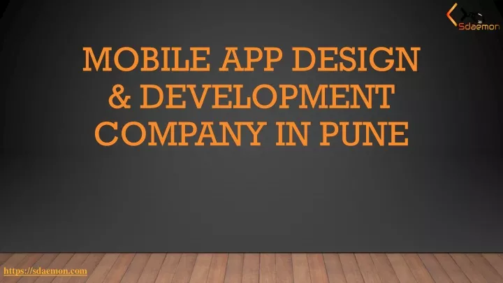 mobile app design development company in pune
