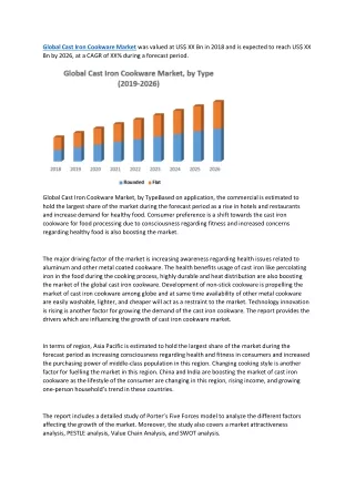 global cast iron cookware market was valued
