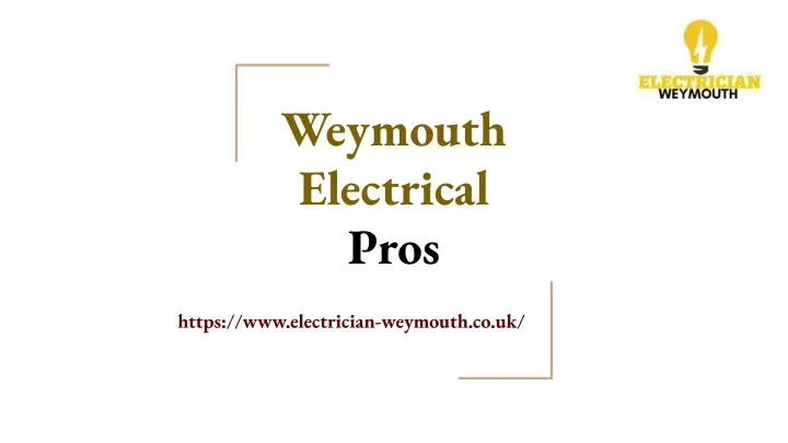 weymouth electrical pros