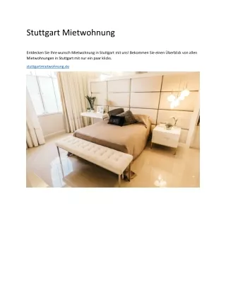 stuttgart mietwohnung