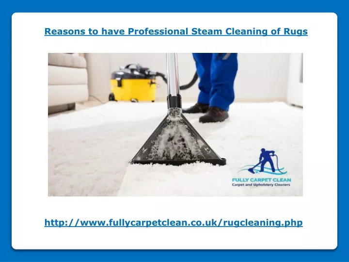 reasons to have professional steam cleaning
