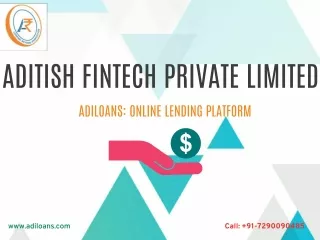 Adiloans | Types of Loan in Delhi NCR |  917290090485