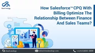 how salesforce cpq with billing optimize the relationship between finance and sales teams