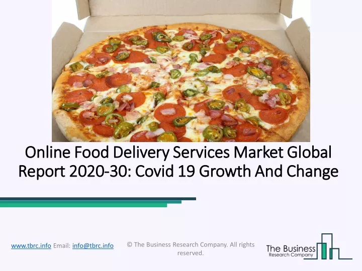 online food delivery services market global