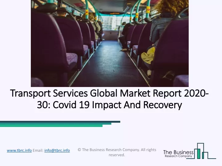 transport services global market report 2020 30 covid 19 impact and recovery