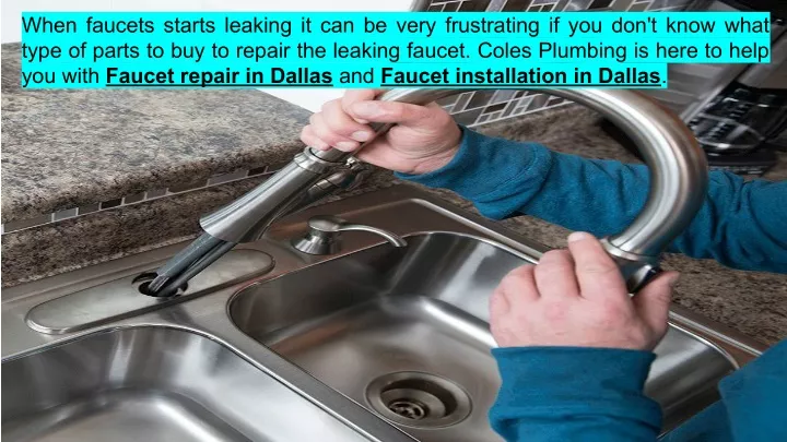 when faucets starts leaking it can be very