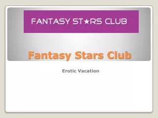 Erotic Vacation
