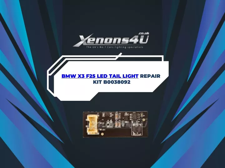 bmw x3 f25 led tail light repair kit b0038092