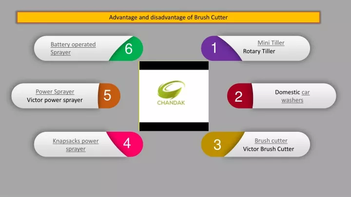 advantage and disadvantage of brush cutter